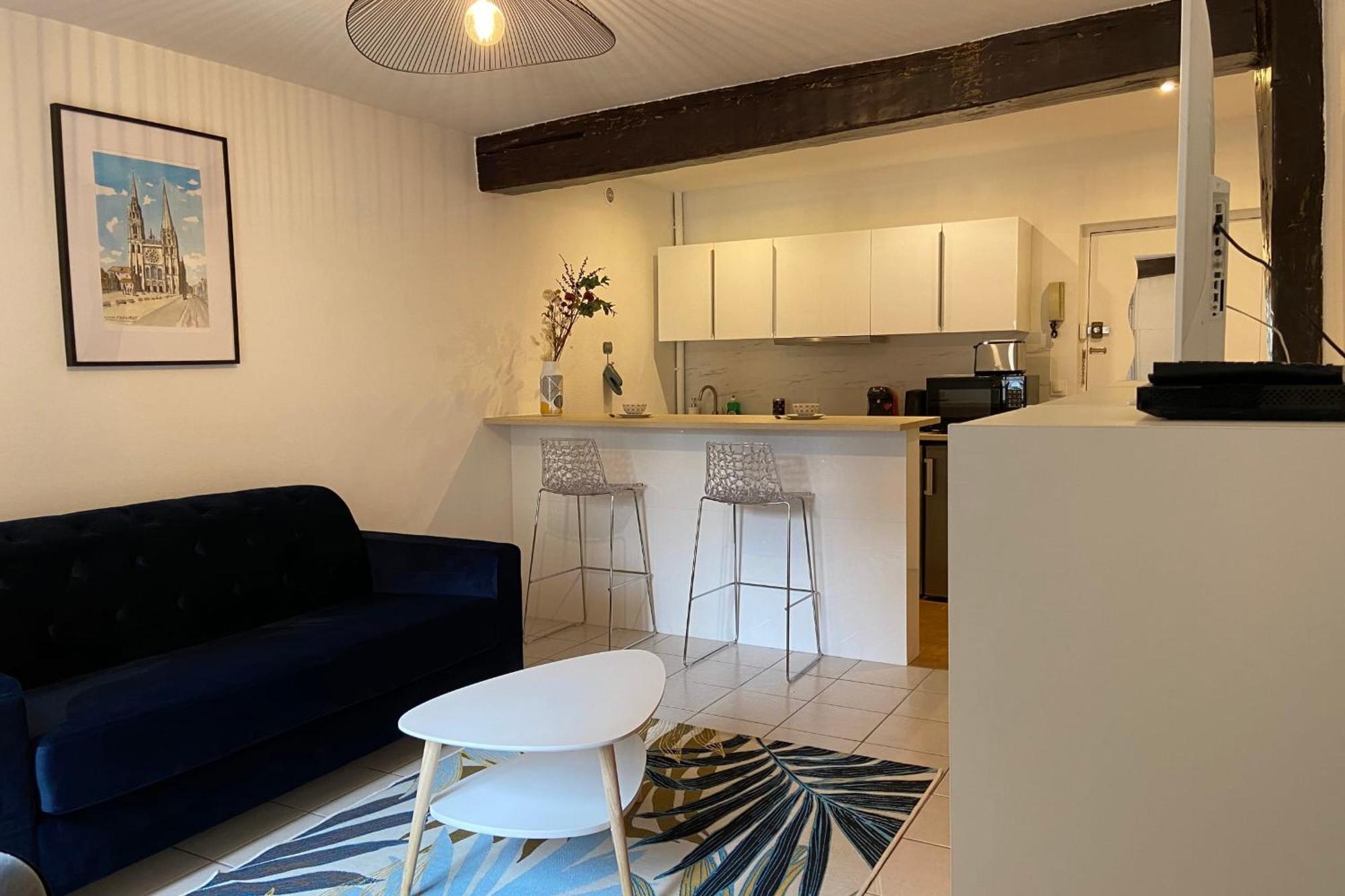 Appartement Le Soleil d'Or à Chartres Extérieur photo